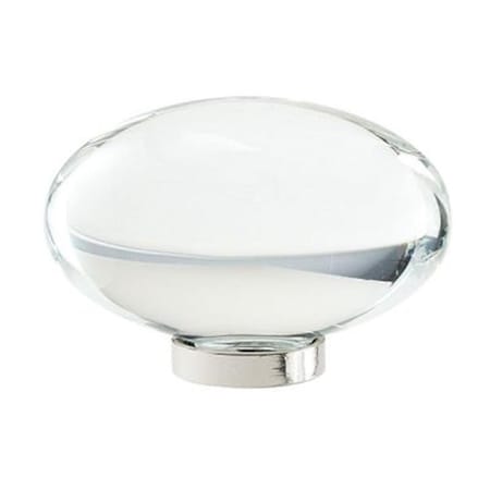 Amerock 1.75 in. Knob Glacio Polished Nickel A36651 CPN